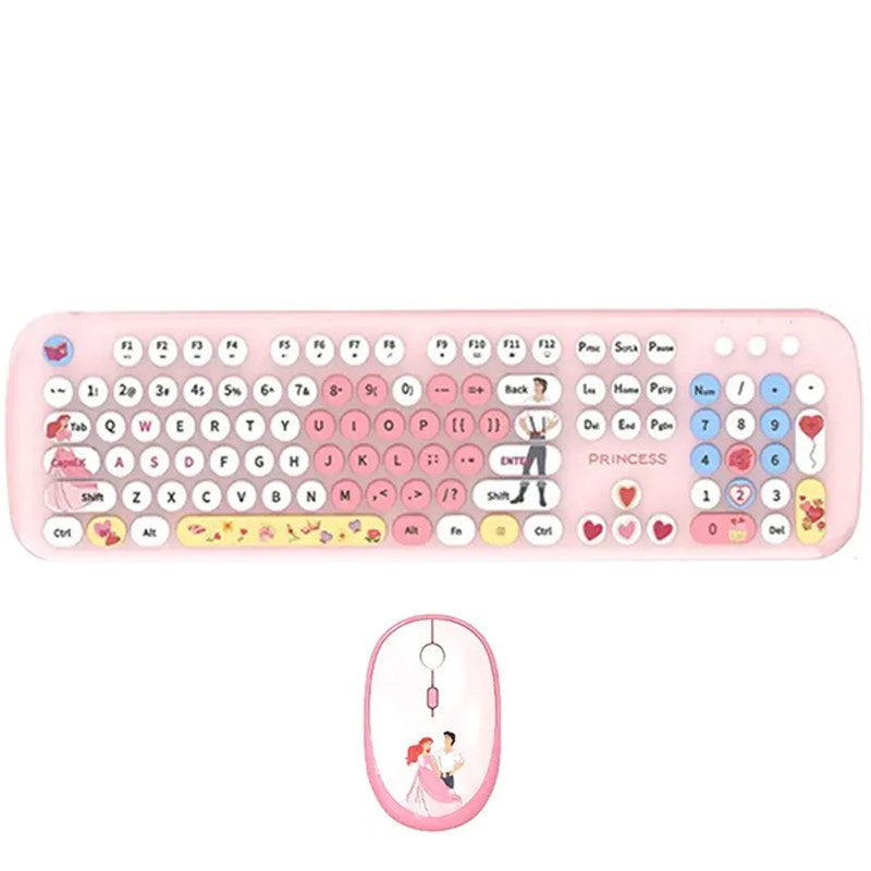 Disney SMK-648M2AG Wireless Keyboard and Mouse Input Device