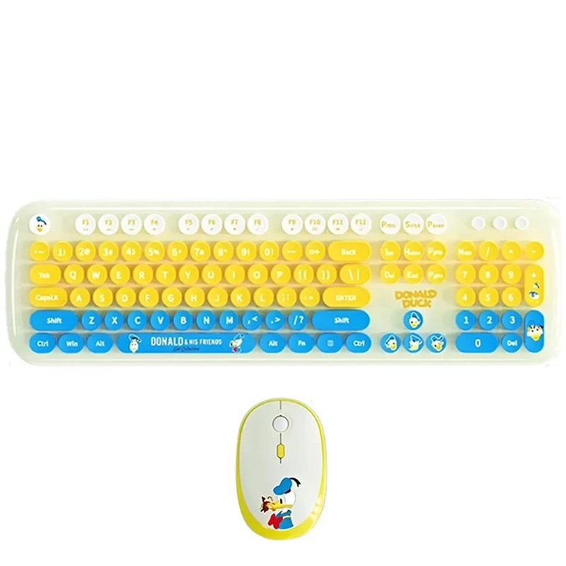 Disney SMK-648M2AG Wireless Keyboard and Mouse Input Device