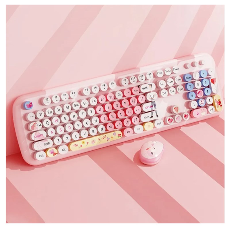 Disney SMK-648M2AG Wireless Keyboard and Mouse Input Device