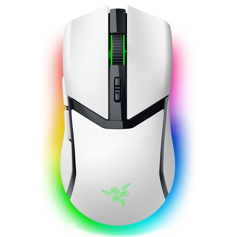 Razer Cobra Pro Customizable Wireless Gaming Mouse with Razer Chroma RGB - White