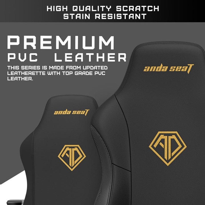 Andaseat Phantom 3 Gaming Chair Large - Black