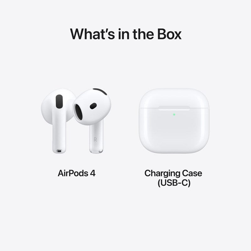 Apple Airpods 4 with USB‑C Charging Case - White