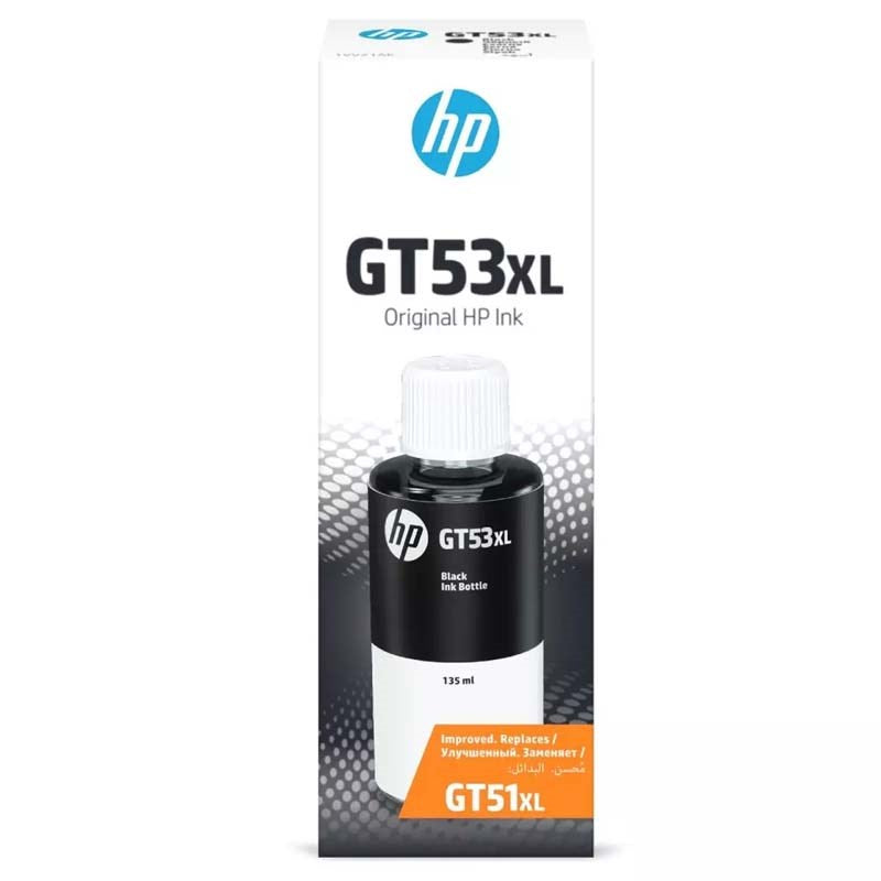 HP GT53XL 135 ml Black Original Ink Bottle