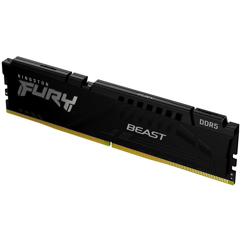 Kingston FURY Beast 16GB (8GB x2) DDR5 4800MT/s Black RAM Memory Kit