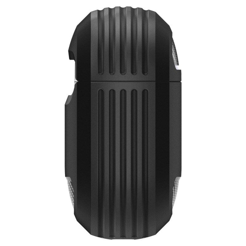 Spigen Rugged Armor AirPods 4 Case - Matte Black