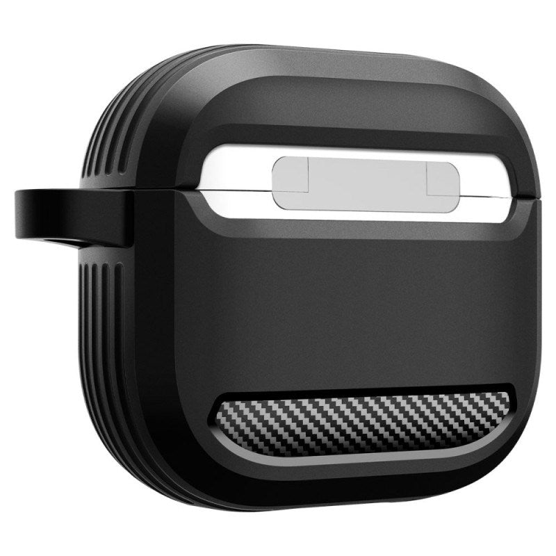 Spigen Rugged Armor AirPods 4 Case - Matte Black