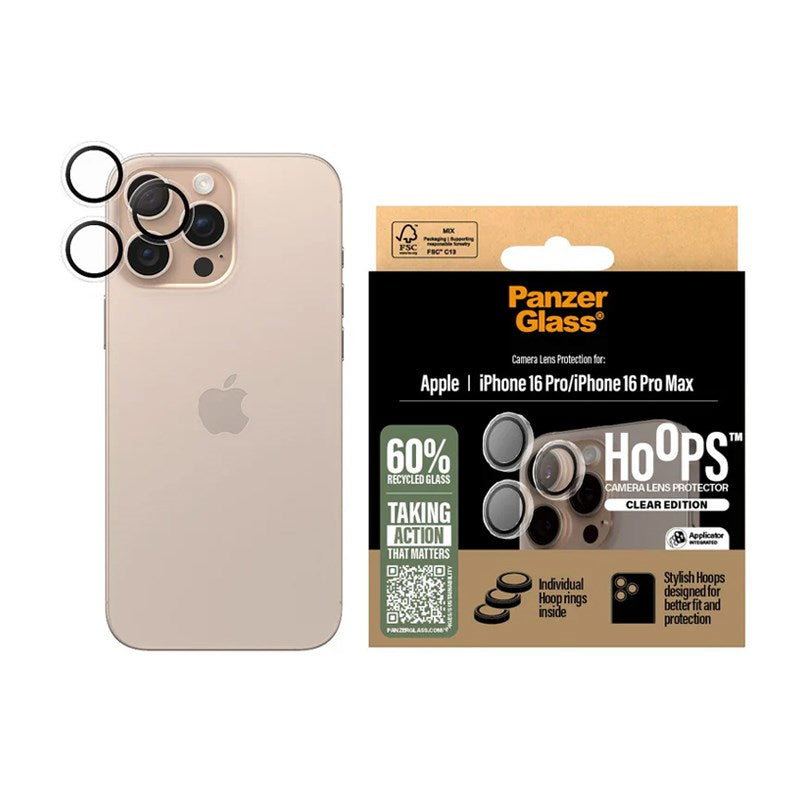 PanzerGlass Hoops Transparent Lens Protector iPhone 16
