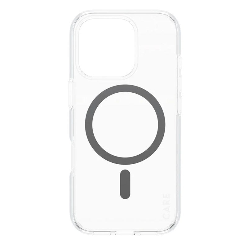 CARE By PanzerGlass Flagship Case Transparent Urban Combat w. Black MagSafe