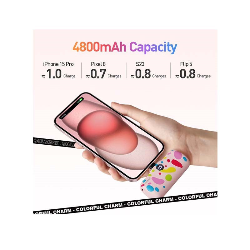 iWalk Linkme Pro Fast Charge 4800 mAh Pocket Battery Type-C With Battery Display