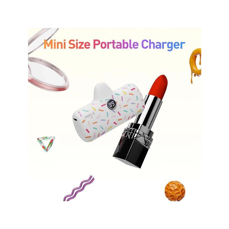 iWalk Linkme Pro Fast Charge 4800 mAh Pocket Battery Type-C With Battery Display