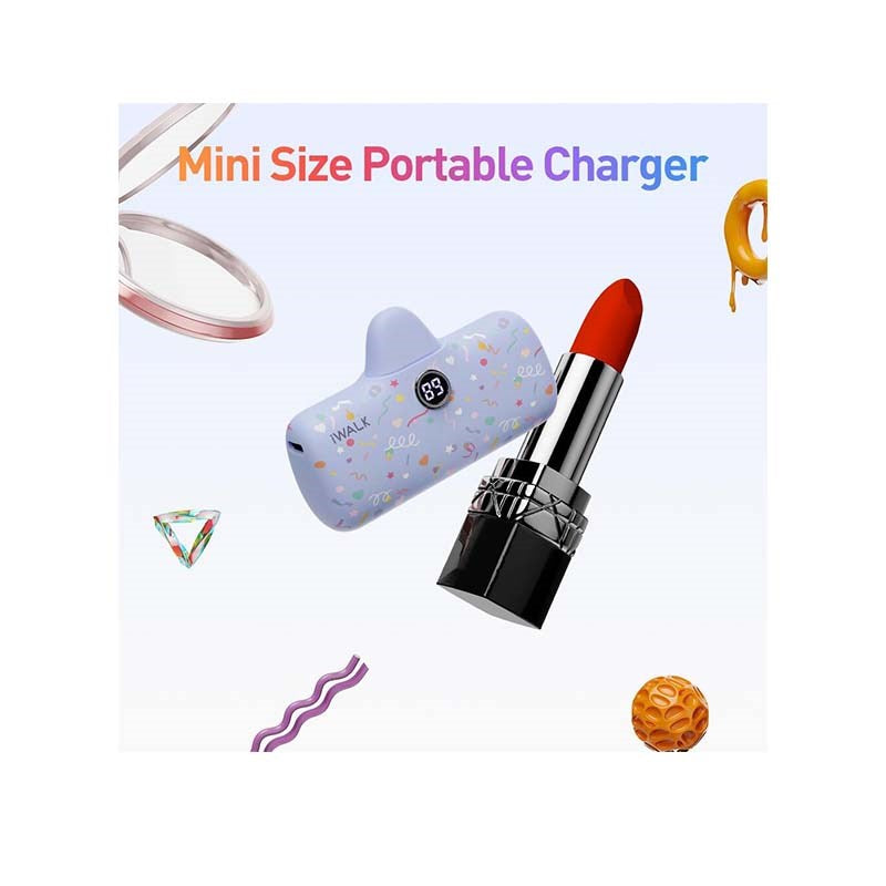 iWalk Linkme Pro Fast Charge 4800 mAh Pocket Battery Type-C With Battery Display