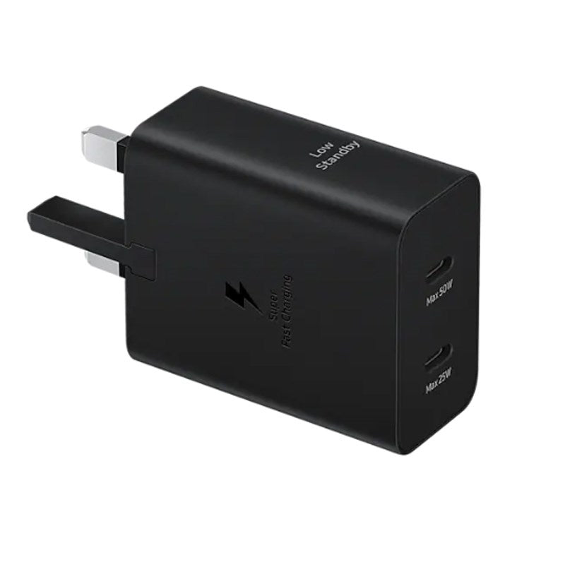 Samsung Travel Adapter DUO Type-C, 50W, Black