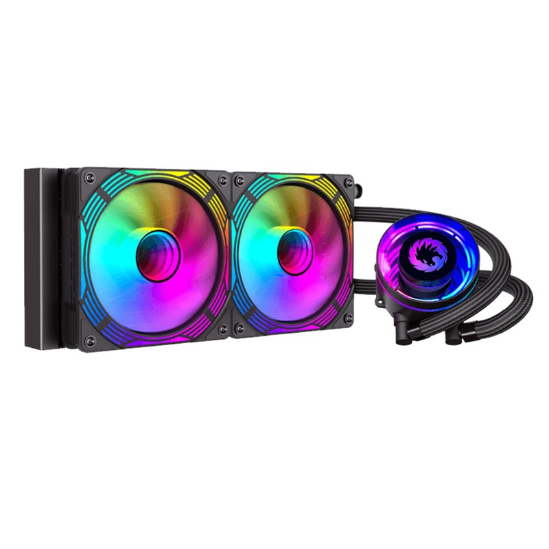 GameMax IceChill 240V 240mm AIO RGB Liquid CPU Cooler