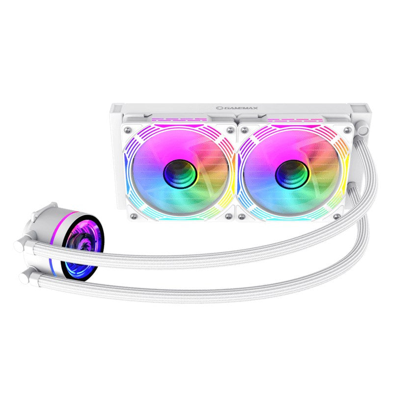GameMax IceChill 240V 240mm AIO RGB Liquid CPU Cooler
