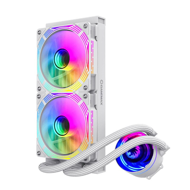 GameMax IceChill 240V 240mm AIO RGB Liquid CPU Cooler