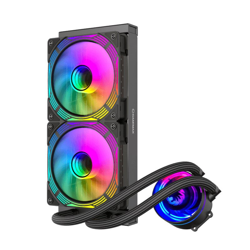 GameMax IceChill 240V 240mm AIO RGB Liquid CPU Cooler