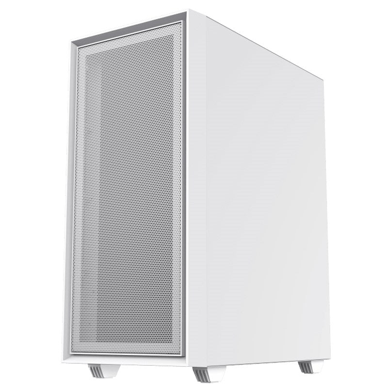 GameMax STORM WH M-ATX Mid Tower Gaming Case - White (No Fans Included)