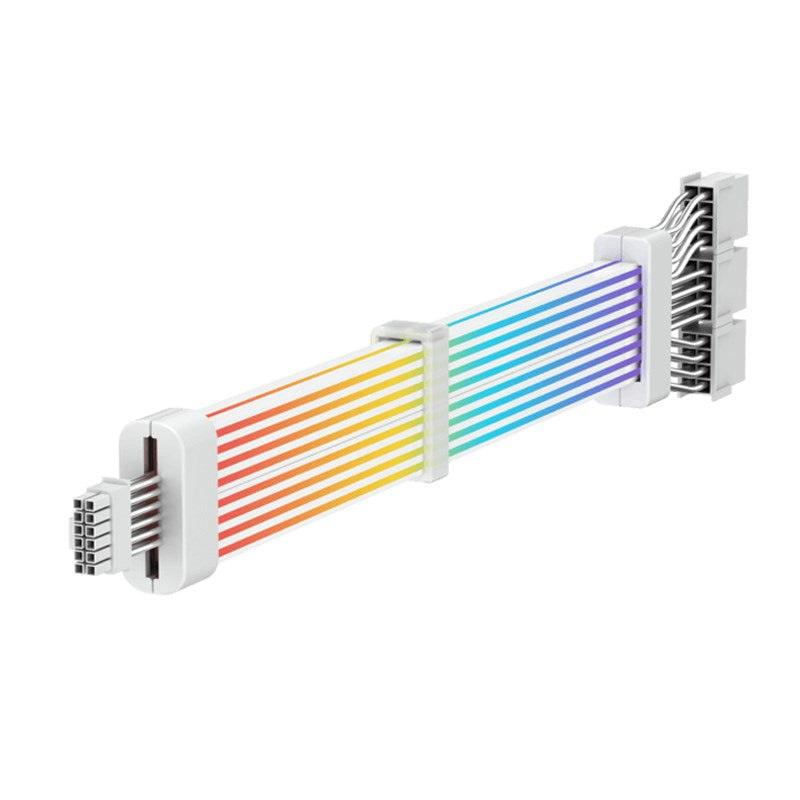 GameMax 12VHPWR Cable-B 3x8 Pin ARGB PSU Extension Cable - Black