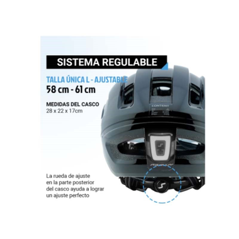 Skateflash Helmet Atomic Black