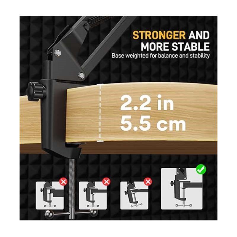 Maonocaster BA-20 Microphone Boom Arm – Black