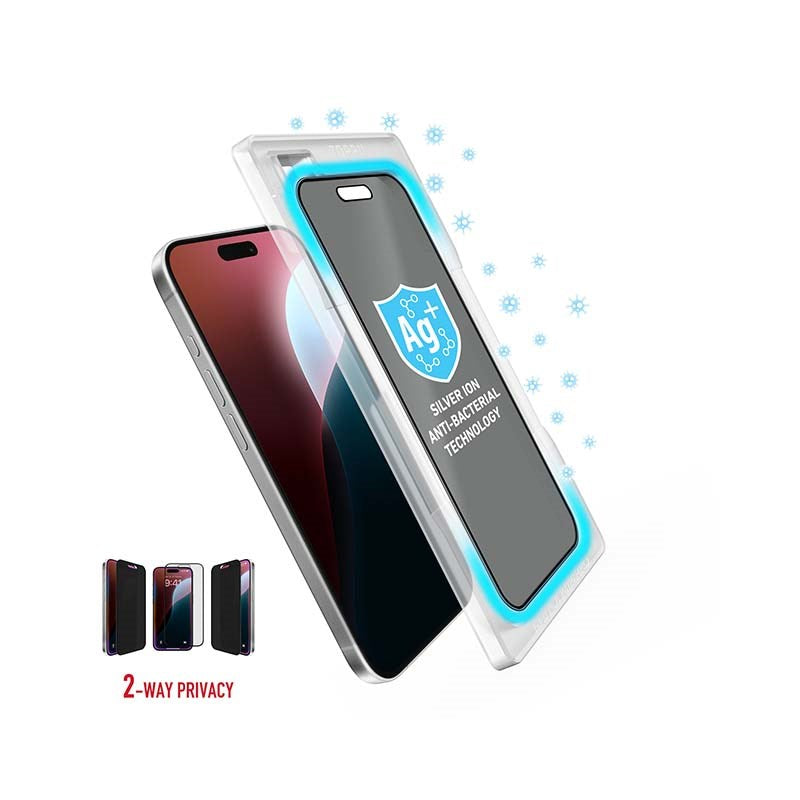 Torrii Bodyglass Screen Protector Tempered Glass For iPhone 16 Pro (6.3”) Anti-Bacterial Coating