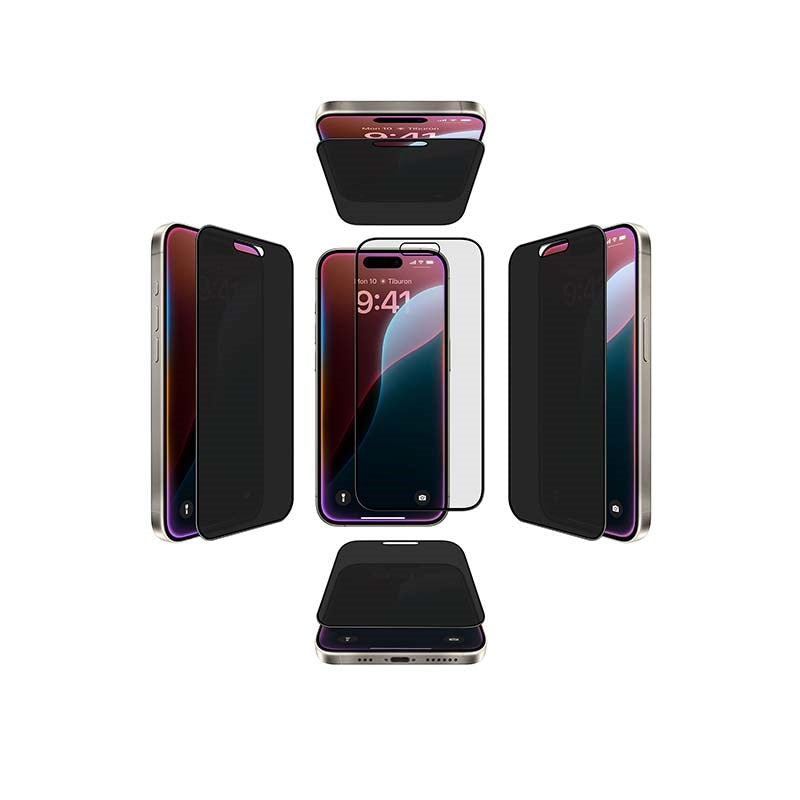 Torrii Bodyglass Screen Protector Tempered Glass For iPhone 16 Pro (6.3”) Anti-Bacterial Coating