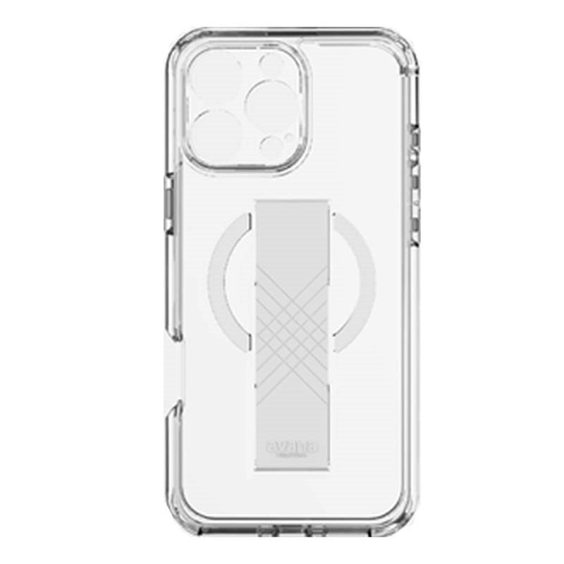 Itskins Avana Grip-It Series Case Compatible With Magsafe For iPhone 16 Pro 6.3, Clear