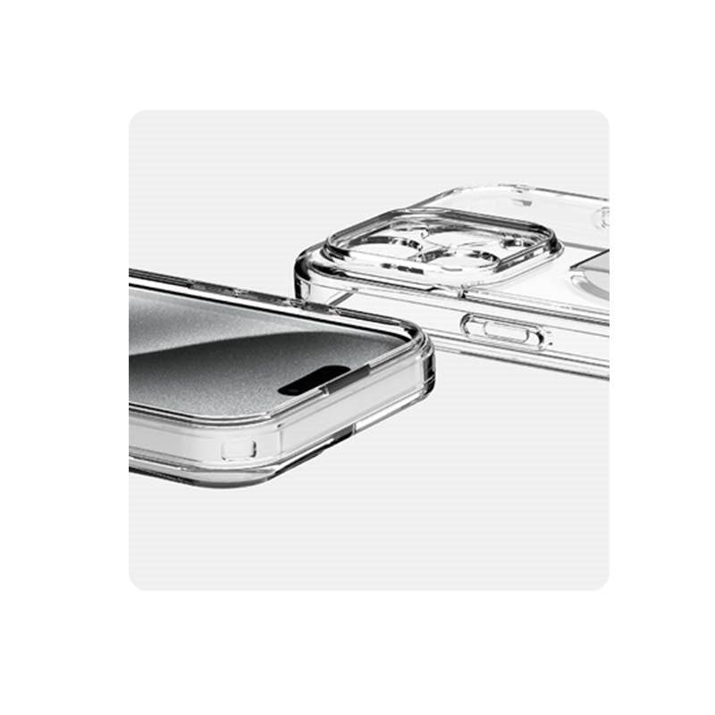 Itskins Avana Grip-It Series Case Compatible With Magsafe For iPhone 16 Pro 6.3, Clear