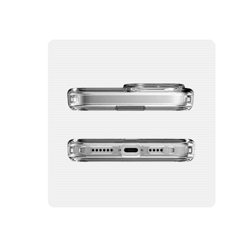 Itskins Avana Grip-It Series Case Compatible With Magsafe For iPhone 16 Pro 6.3, Clear