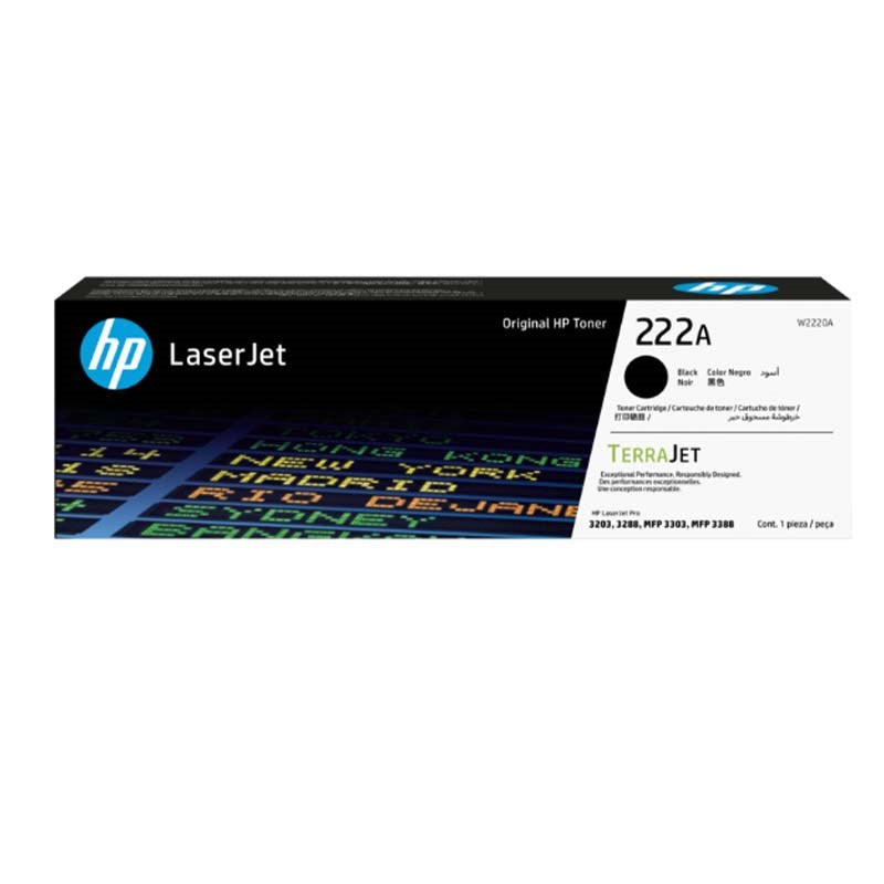 HP 222A Black Original LaserJet Toner Cartridge