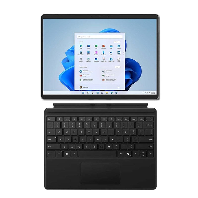 Microsoft Surface Pro 10, 13” Touchscreen , Intel Core Ultra 5, RAM 16 GB, SSD 512 GB - Platinum + Microsoft Surface Pro 10 Signature Keyboard English