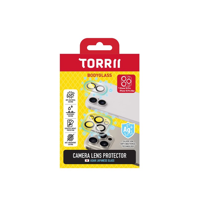 Torrii Bodyglass Camera Lens Protector For iPhone 16