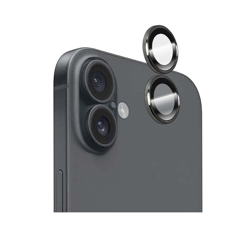 Araree Camera Lense Ring Protection For iPhone 16 / 16 Plus, Clear