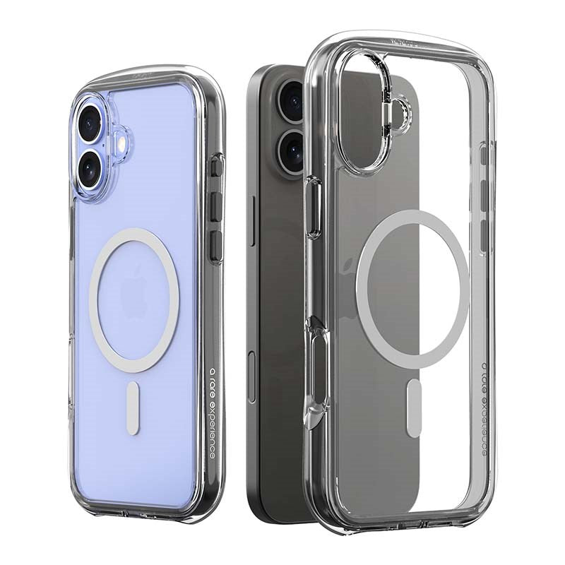Araree Duple Air Magsafe Case For iPhone 16 Plus, Light Grey