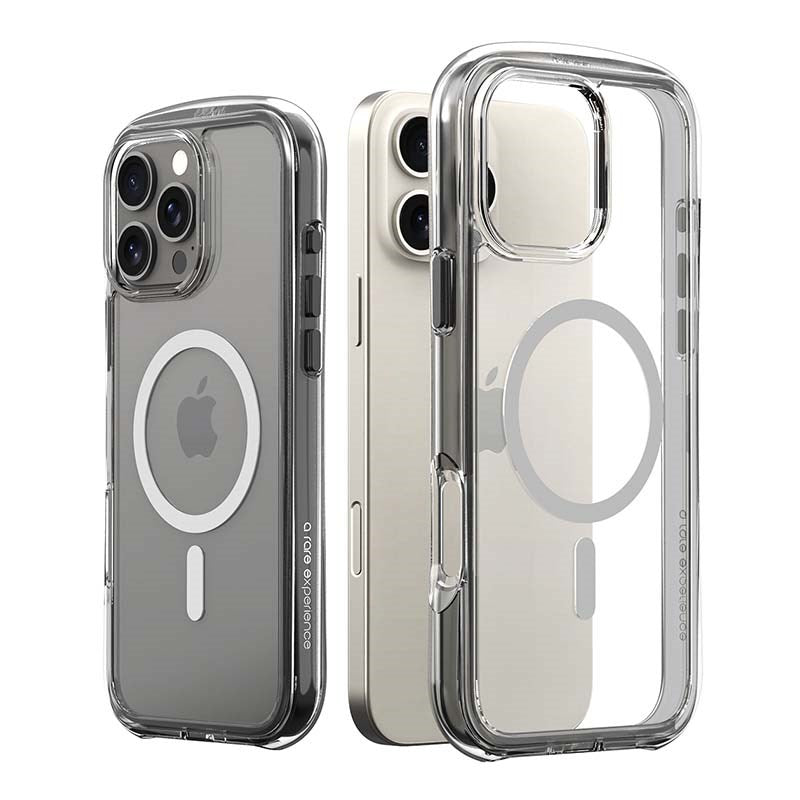 Araree Duple Air Magsafe Case For iPhone 16 Plus, Light Grey