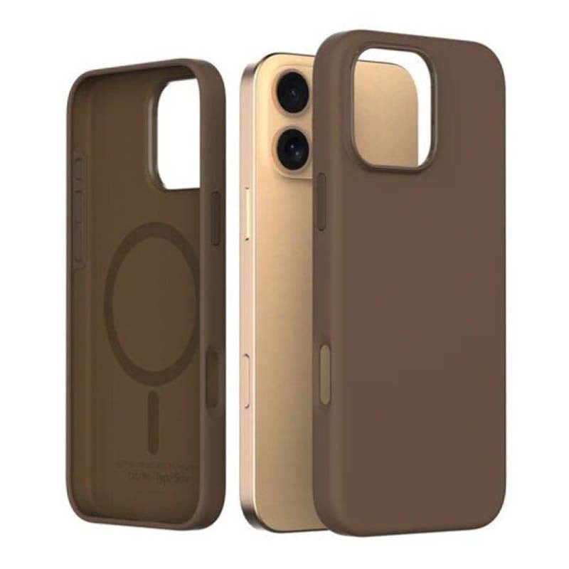 Arareee Typo Skin Silicon Case For iPhone 16