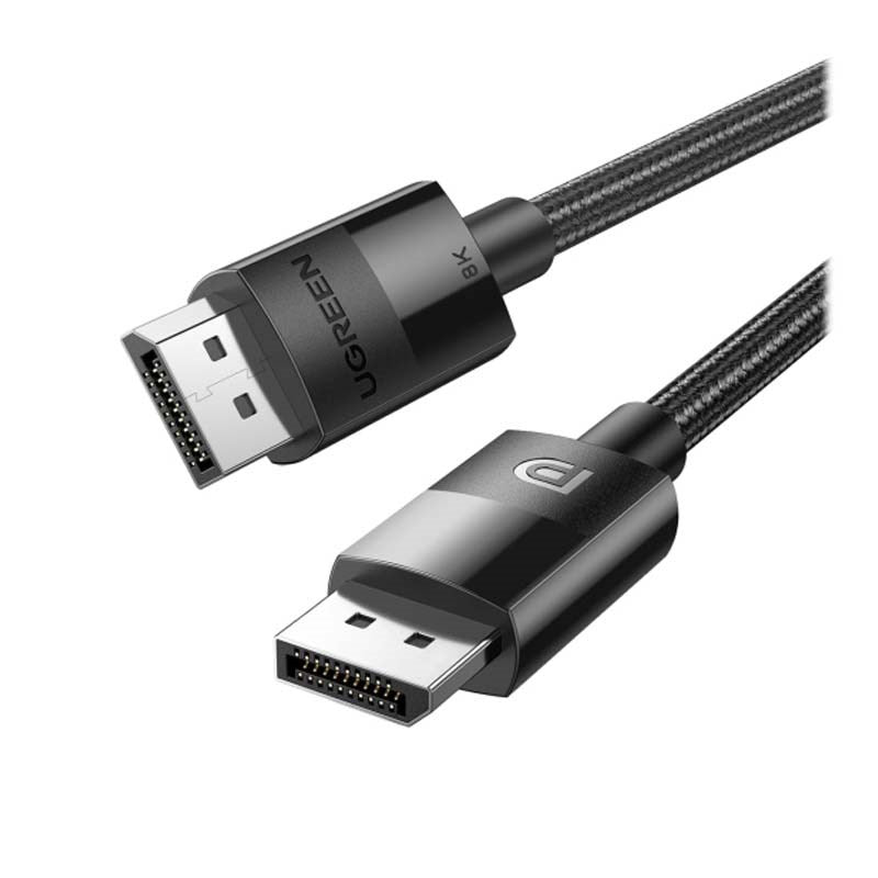 Ugreen VESA Certified 8K DisplayPort DP 1.4 Cable Support 8K 60 Hz, 4K 240 Hz, Free Sync, G-Sync, HDR, 32.4 Gbps