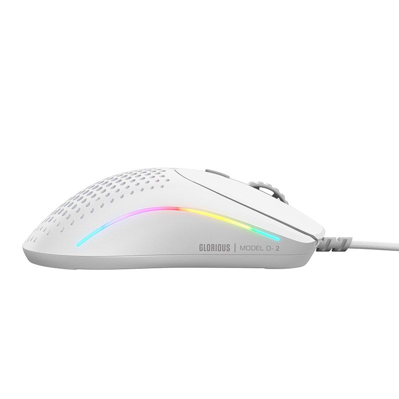 Glorious Model O 2 Mini Wired Gaming Mouse - Matte White