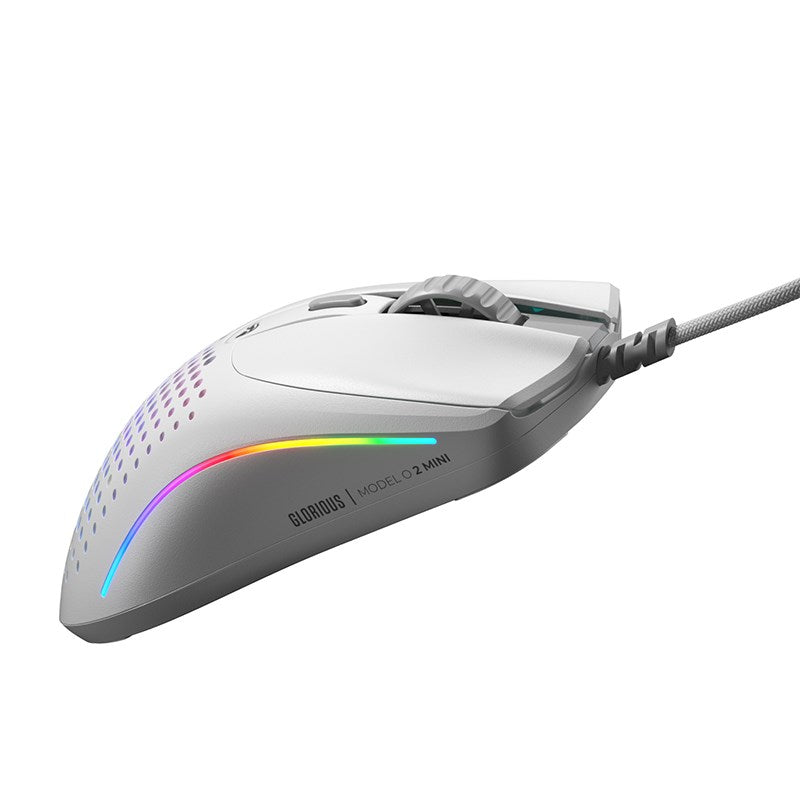 Glorious Model O 2 Mini Wired Gaming Mouse - Matte White