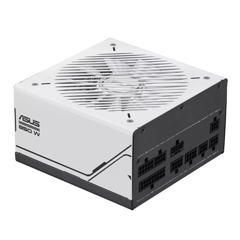 Asus Prime 850W Gold ATX Gaming Power Supply - Black/White