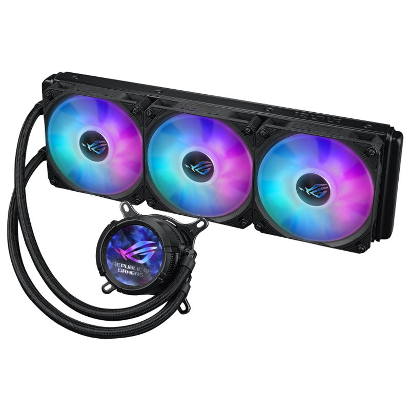 Asus ROG STRIX LC III 360 ARGB LCD AIO Liquid CPU Cooler - Black