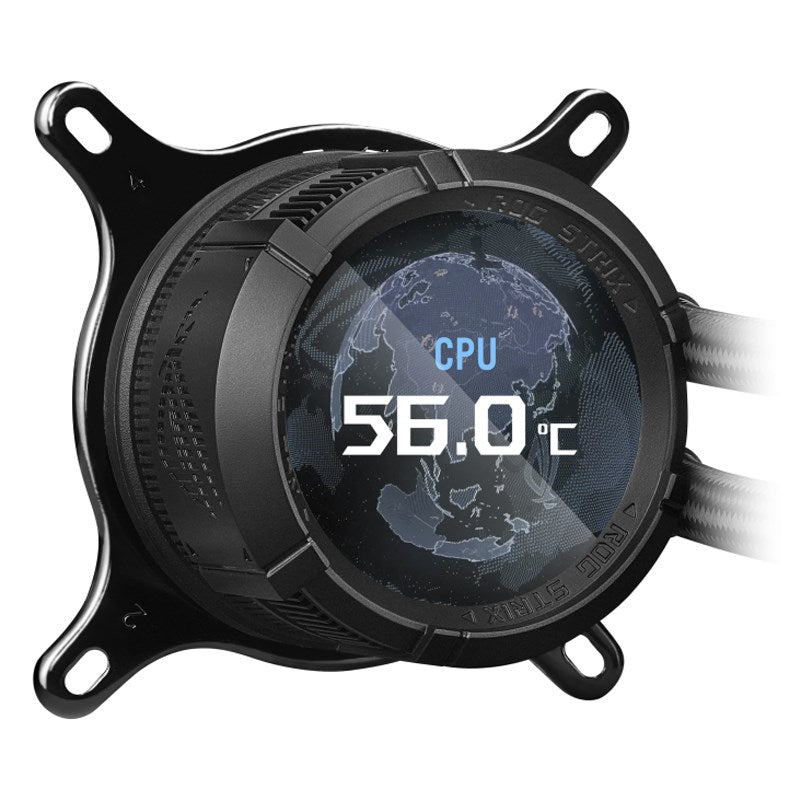 Asus ROG STRIX LC III 360 ARGB LCD AIO Liquid CPU Cooler - Black