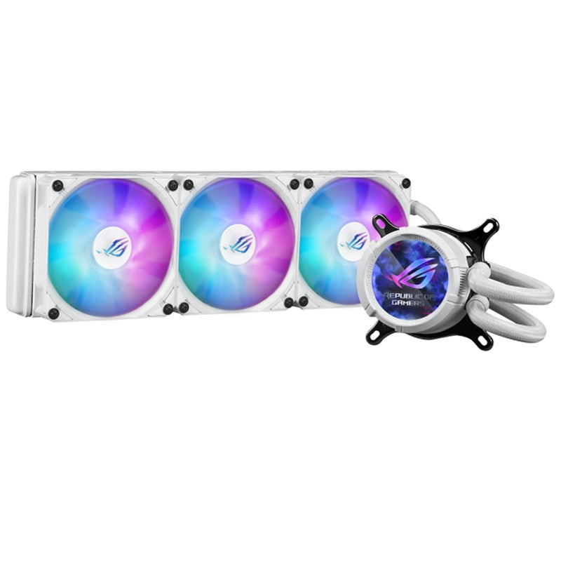 Asus ROG STRIX LC III 360 ARGB LCD White Edition AIO Liquid CPU Cooler