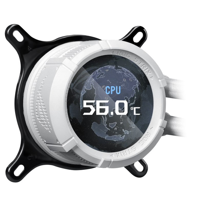Asus ROG STRIX LC III 360 ARGB LCD White Edition AIO Liquid CPU Cooler