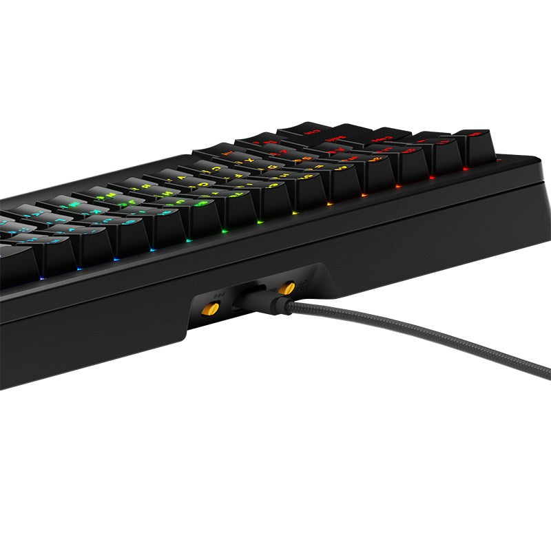 Glorious GMMK 3 65% Prebuilt Wired Mechanical Gaming Keyboard - Black (Arabic Layout)