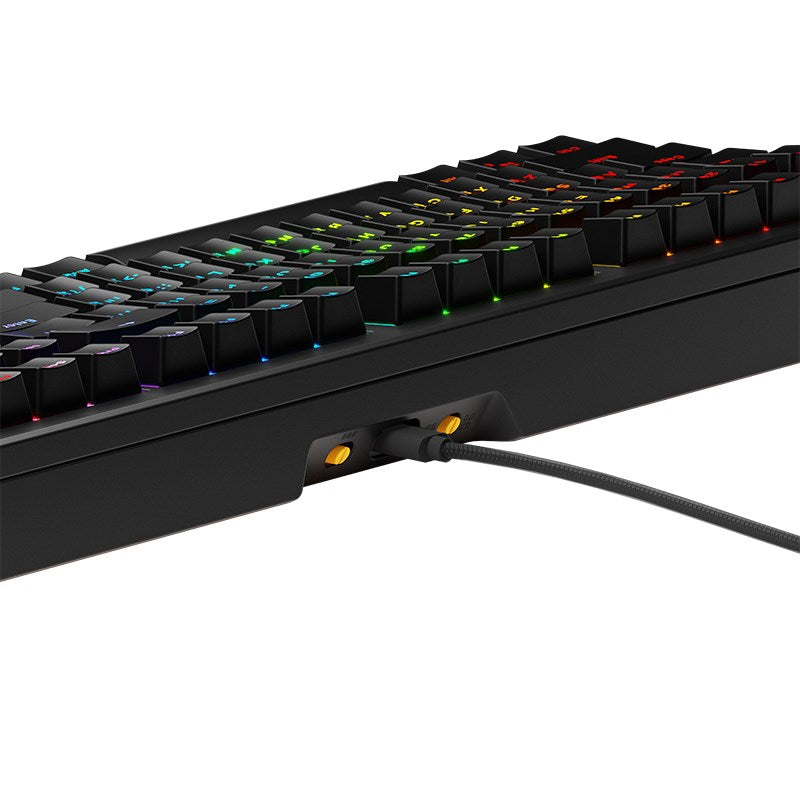 Glorious GMMK 3 100% Prebuilt Wired Mechanical Gaming Keyboard - Black (Arabic Layout)
