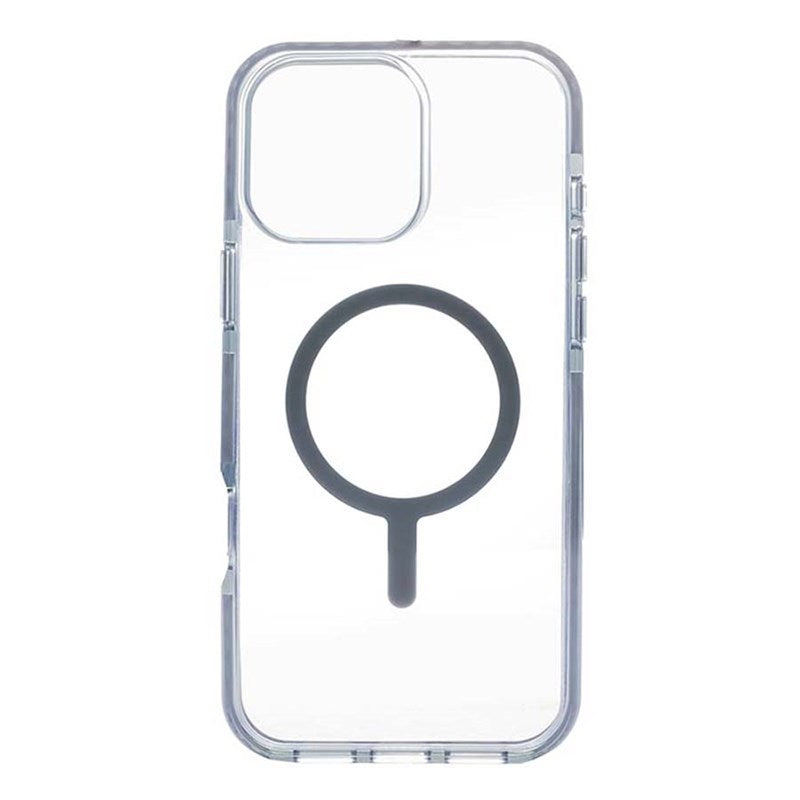 Eltoro Magsafe Rugged Case For iPhone 16 Pro, Transparent Grey