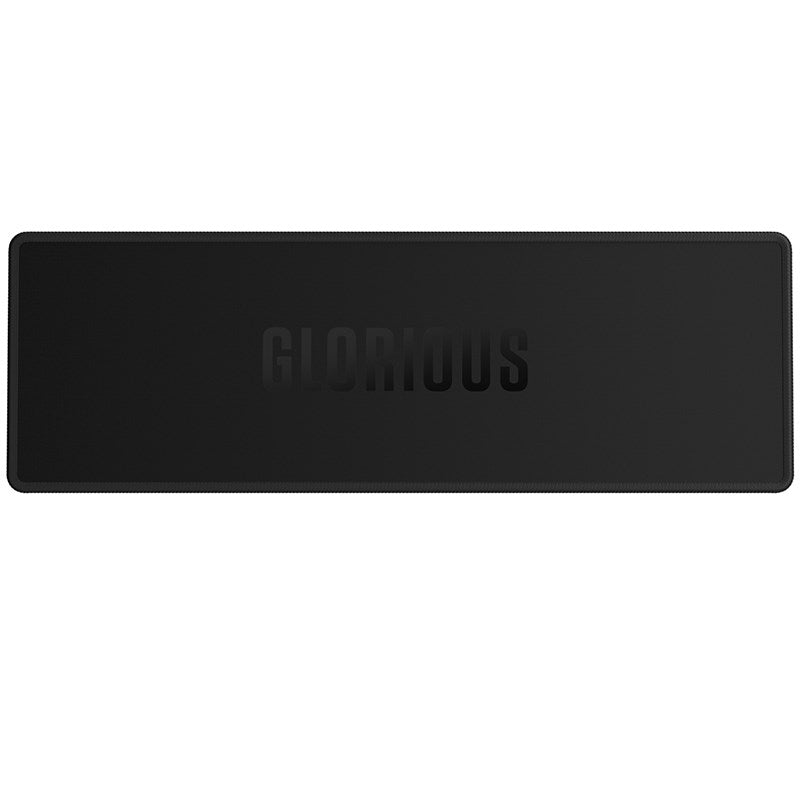 Glorious Keyboard Mat 100% - Stitched - Black