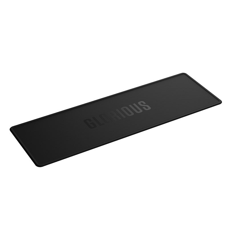 Glorious Keyboard Mat 100% - Stitched - Black