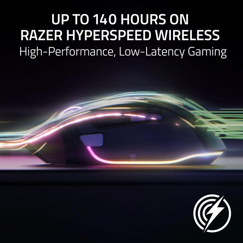 Razer Basilisk V3 Pro 35K Fully Customizable Wireless Ergonomic RGB Gaming Mouse